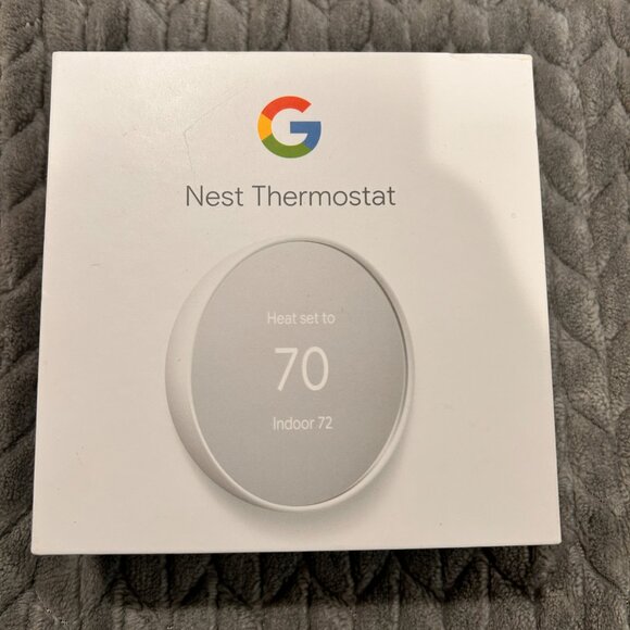 Google Nest Smart Thermostat SKU GA01334-US NIB Never Opened - Picture 1 of 8